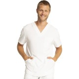 CKA686 Allura Men's 3 Pocket V-Neck Top by Cherokee