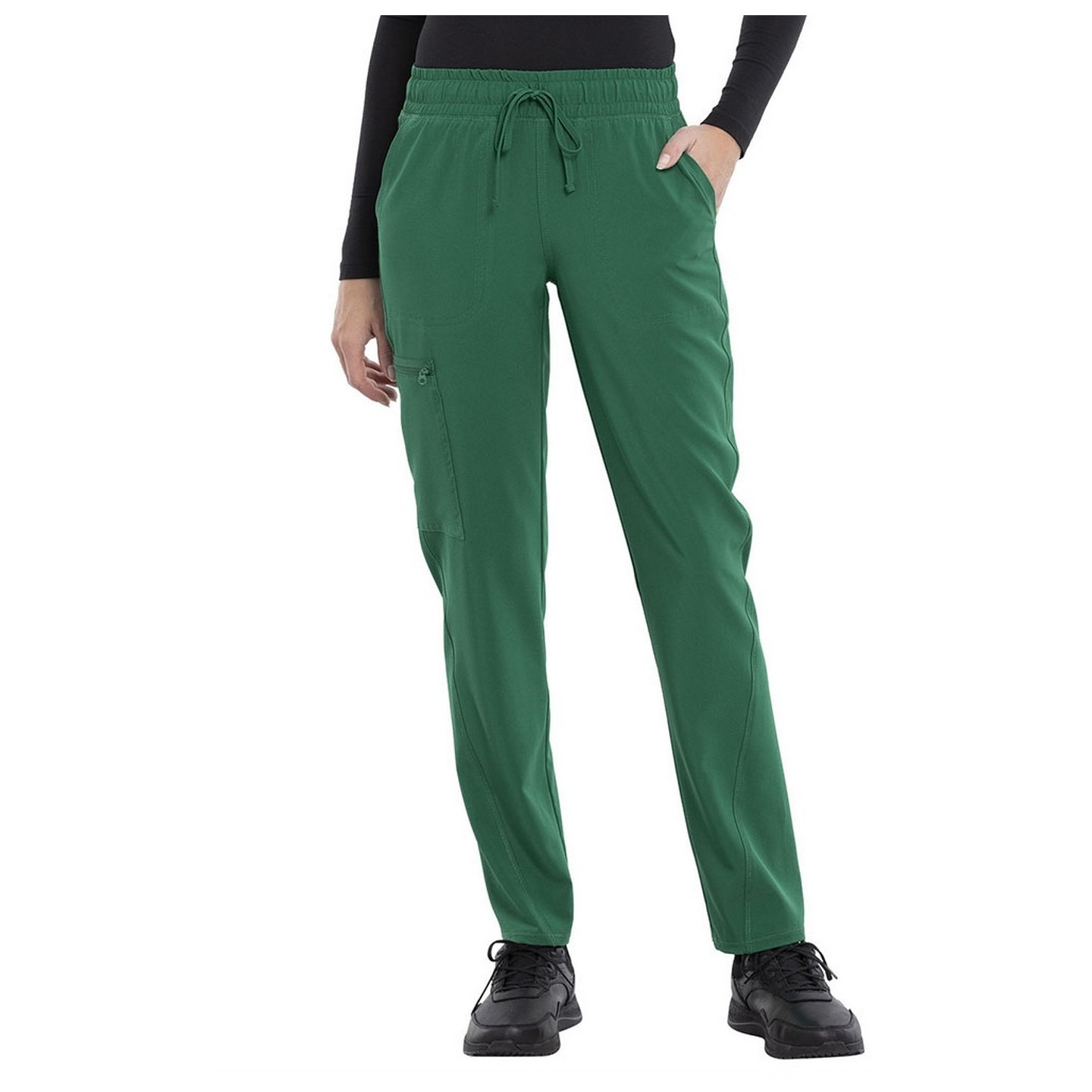 CKA184 Allura Pantalon avec 5 Poches à Jambe Effilée de Cherokee