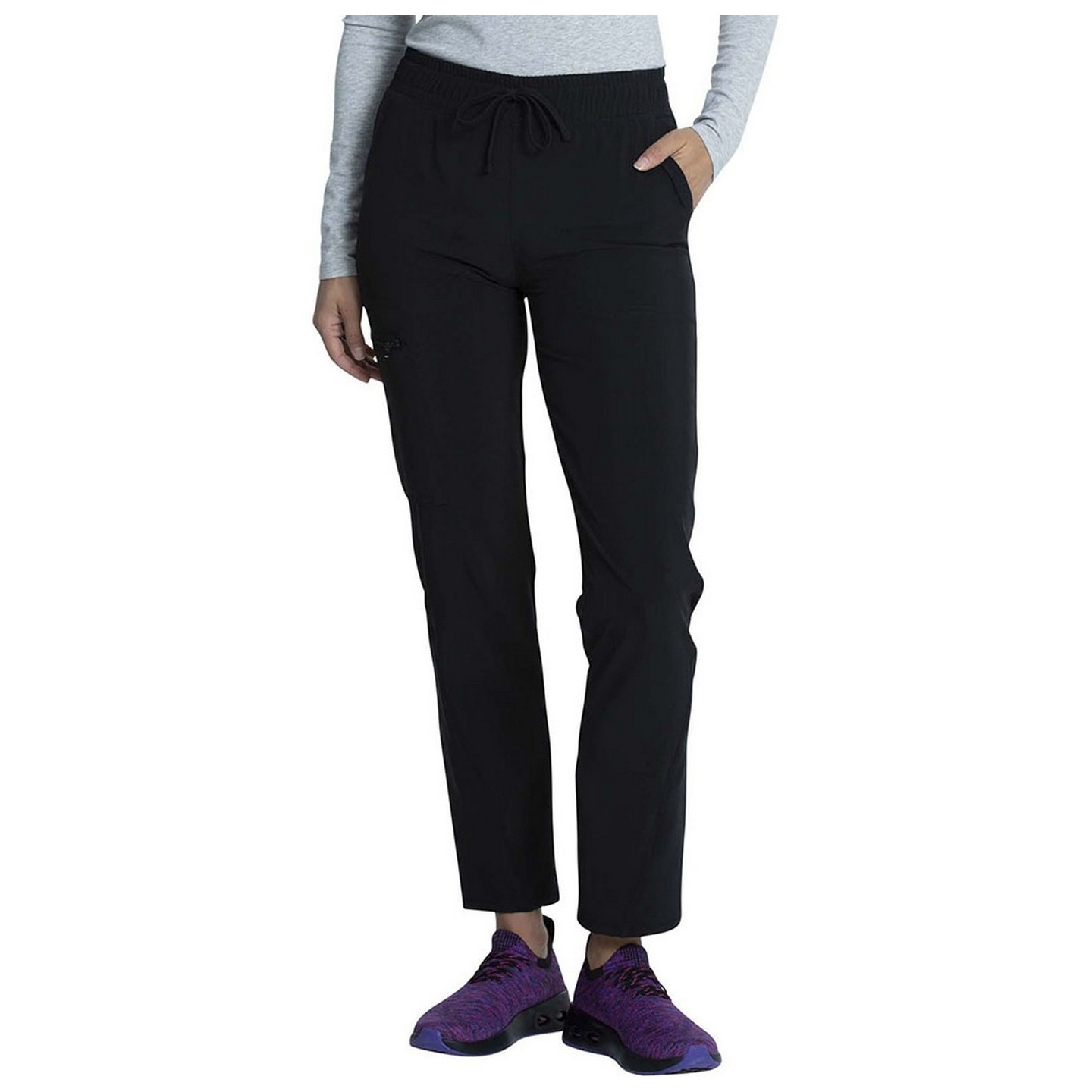 CKA184 Allura Pantalon avec 5 Poches à Jambe Effilée de Cherokee