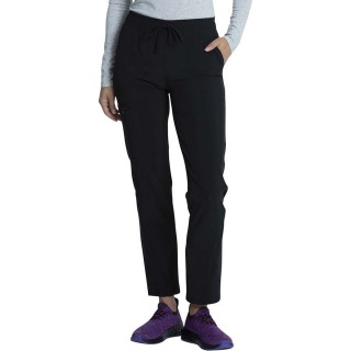 CKA184P Petite Allura Tapered Leg Drawstring Waist Pant by Cherokee