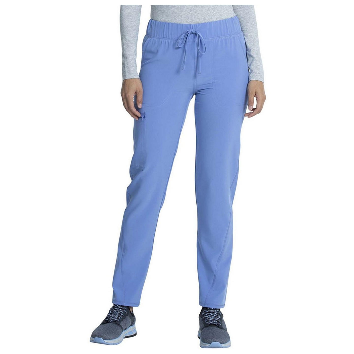 CKA184P Petite Allura Pantalon avec 5 Poches à Jambe Effilée de Cherokee