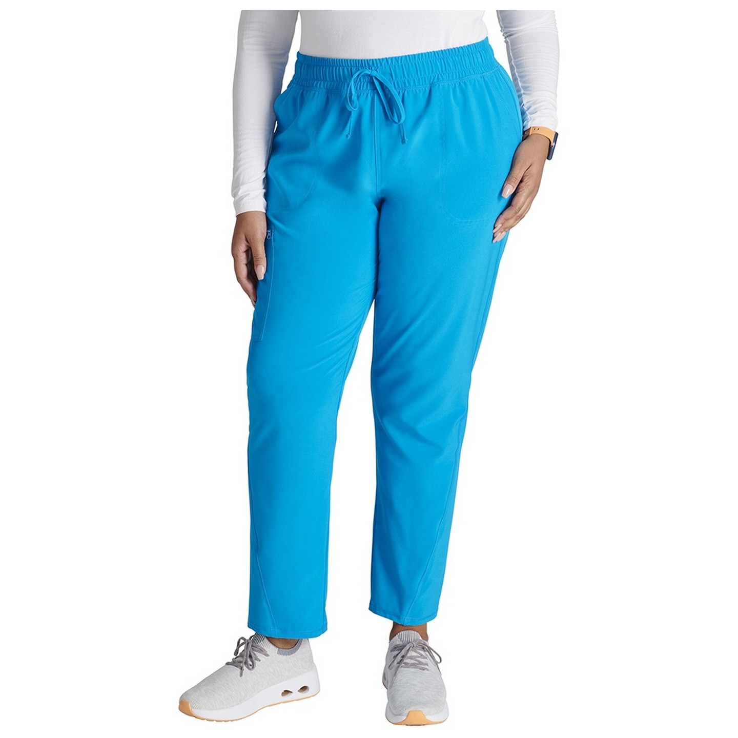 CKA184P Petite Allura Pantalon avec 5 Poches à Jambe Effilée de Cherokee