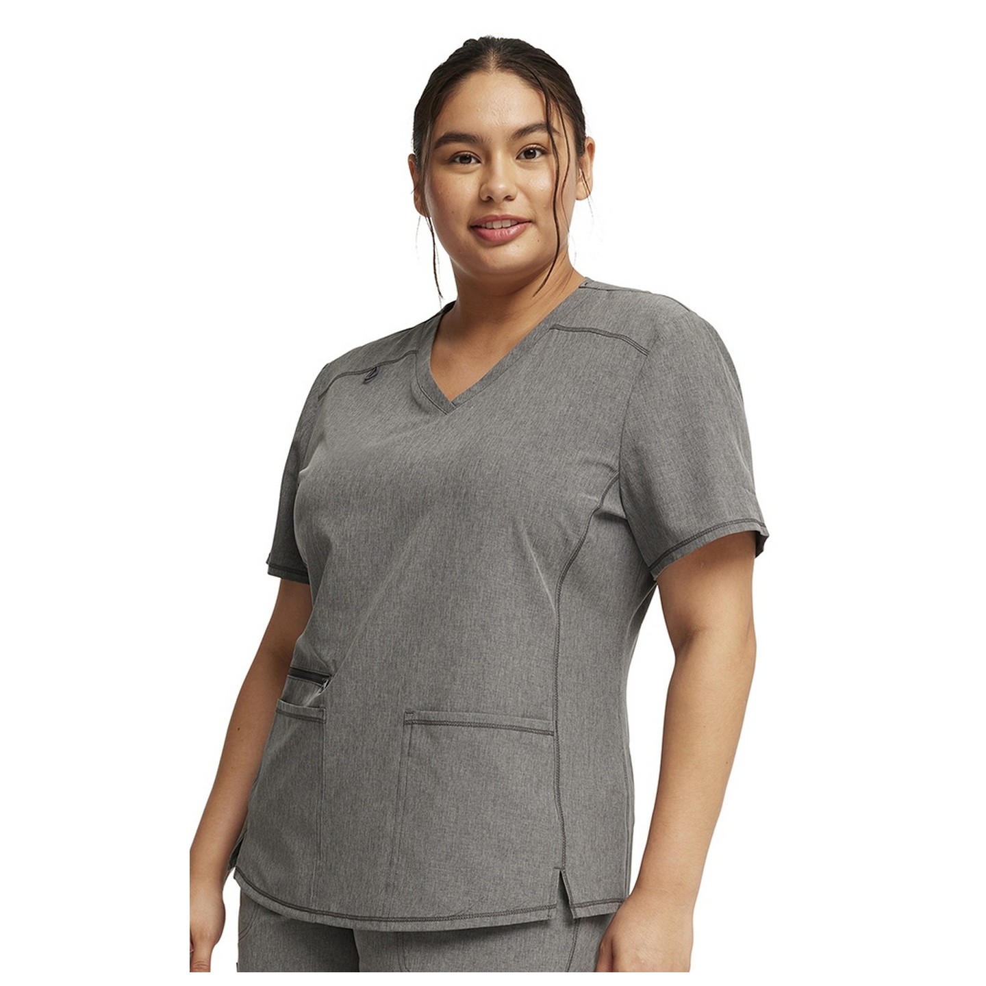 CKA685 Allura V-Neck 3 Pocket Top by Cherokee