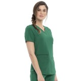 CKA685 Allura V-Neck 3 Pocket Top by Cherokee