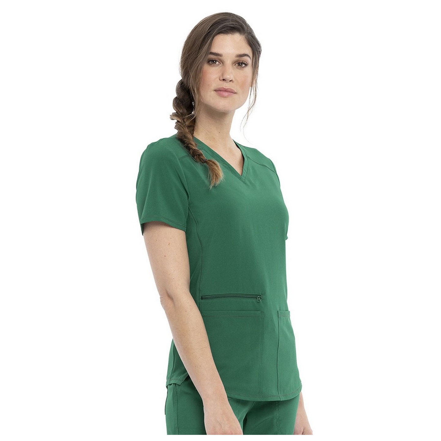 CKA685 Allura V-Neck 3 Pocket Top by Cherokee