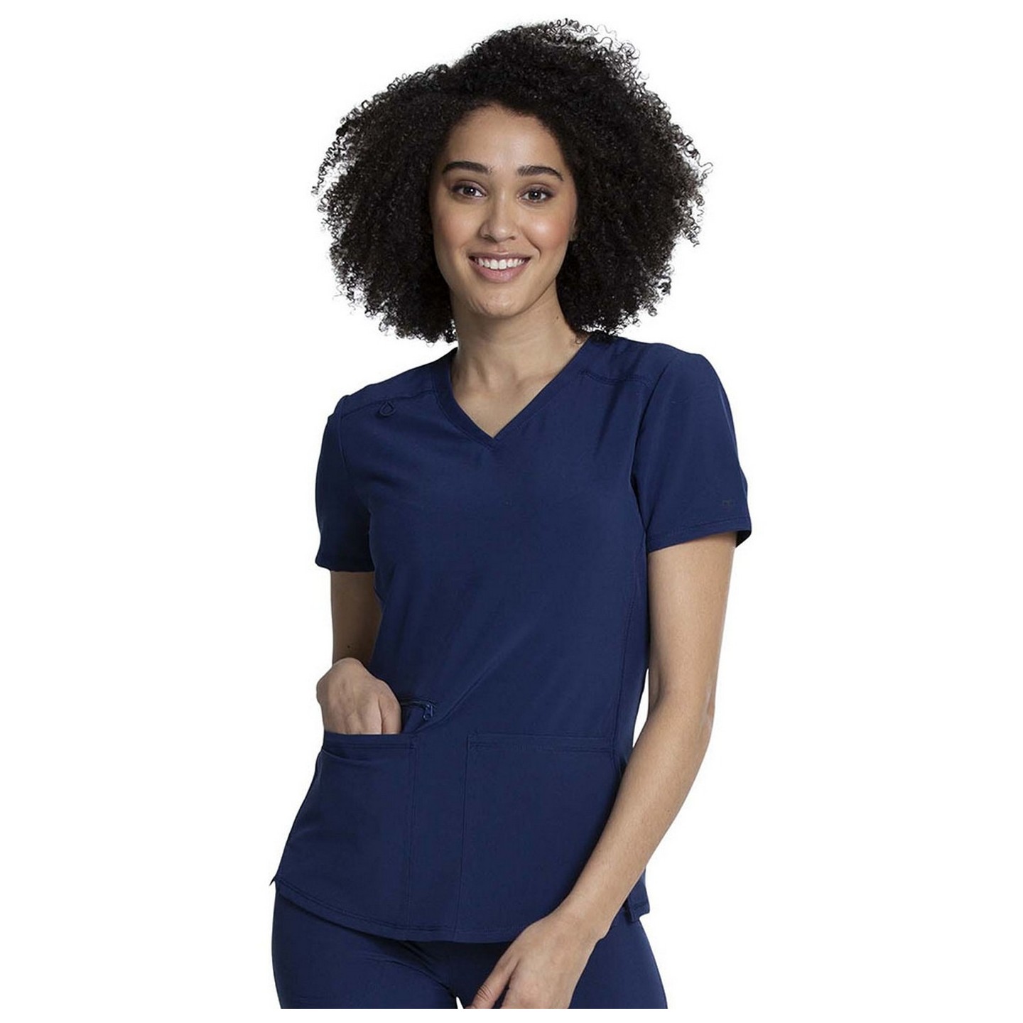 CKA685 Allura V-Neck 3 Pocket Top by Cherokee