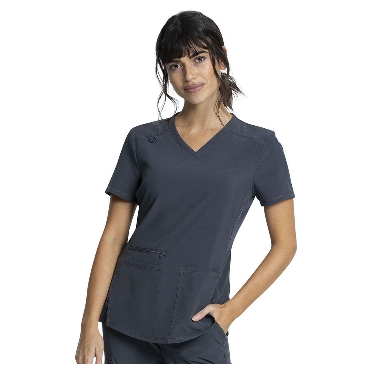CKA685 Allura V-Neck 3 Pocket Top by Cherokee