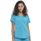 CKA685 Allura V-Neck 3 Pocket Top by Cherokee