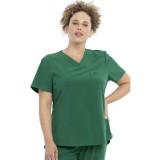 CKA690 Allura V-Neck Tuckable Top by Cherokee
