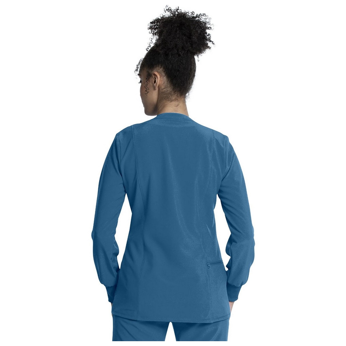 CKA384 Allura Round Neck Zip FroCKA384 Allura Veste d'Échauffement à Col Rond Zippée par Cherokeent Jacket by Cherokee