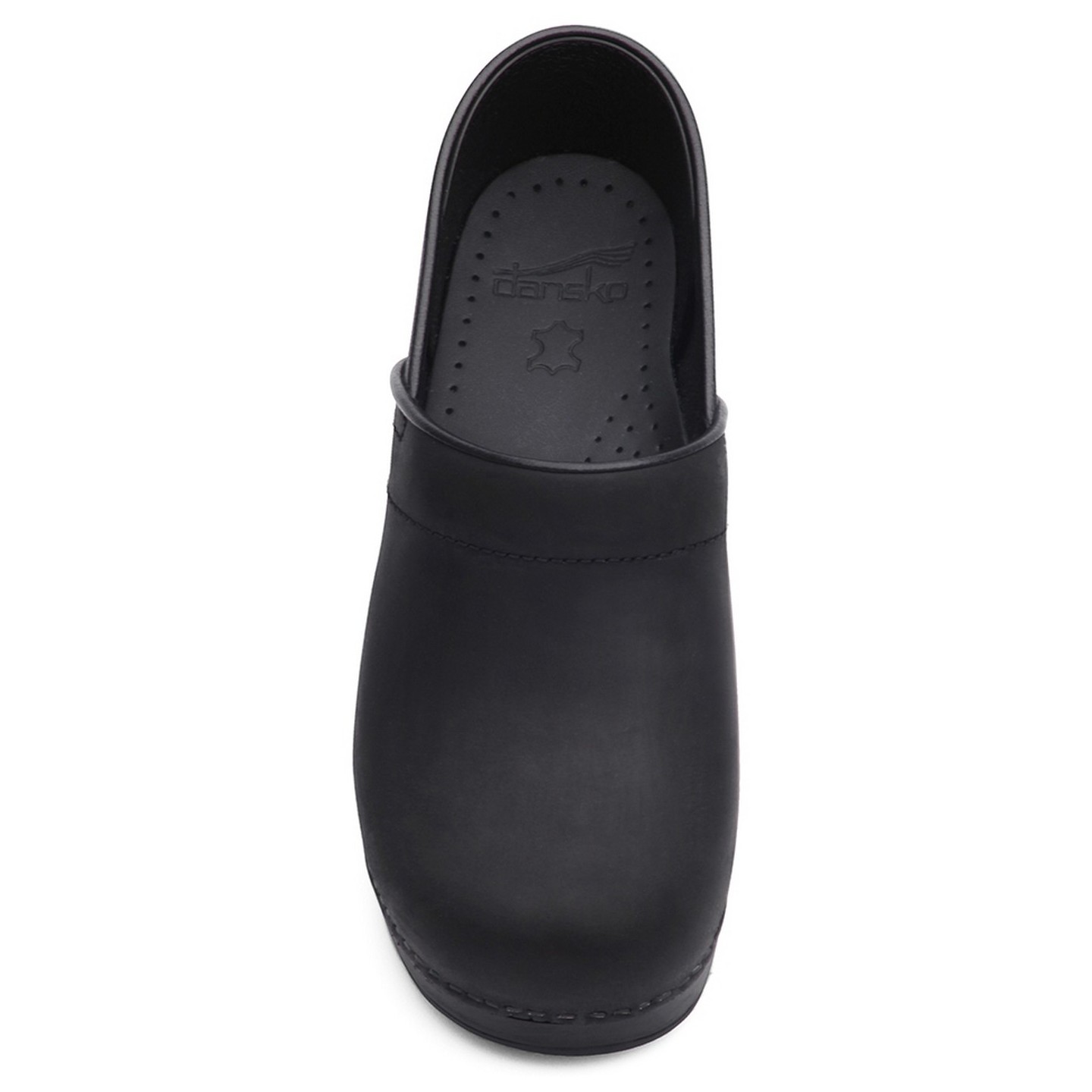 Le Professional par Dansko (Pour des hommes) - Black Oiled Leather