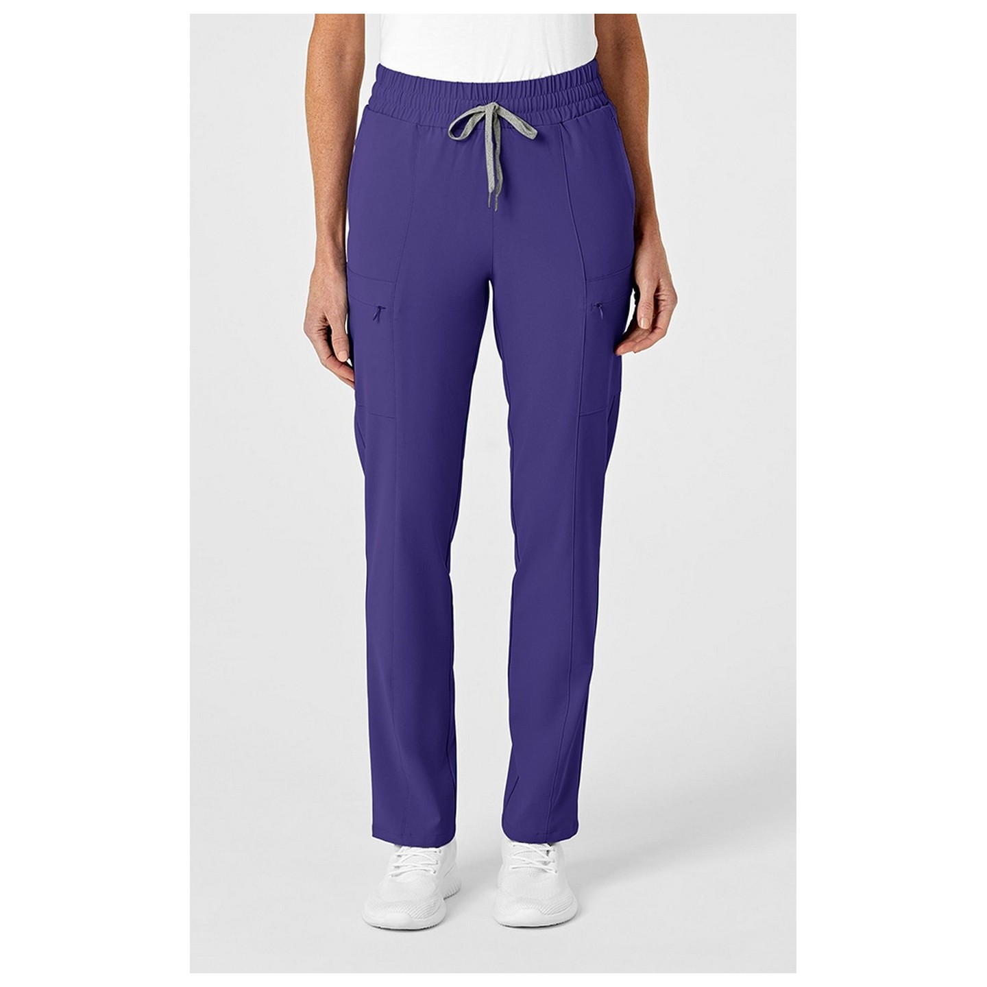 5334T Tall WonderWink Renew Pantalon de Jambe Mince a Taille Haute des Femmes