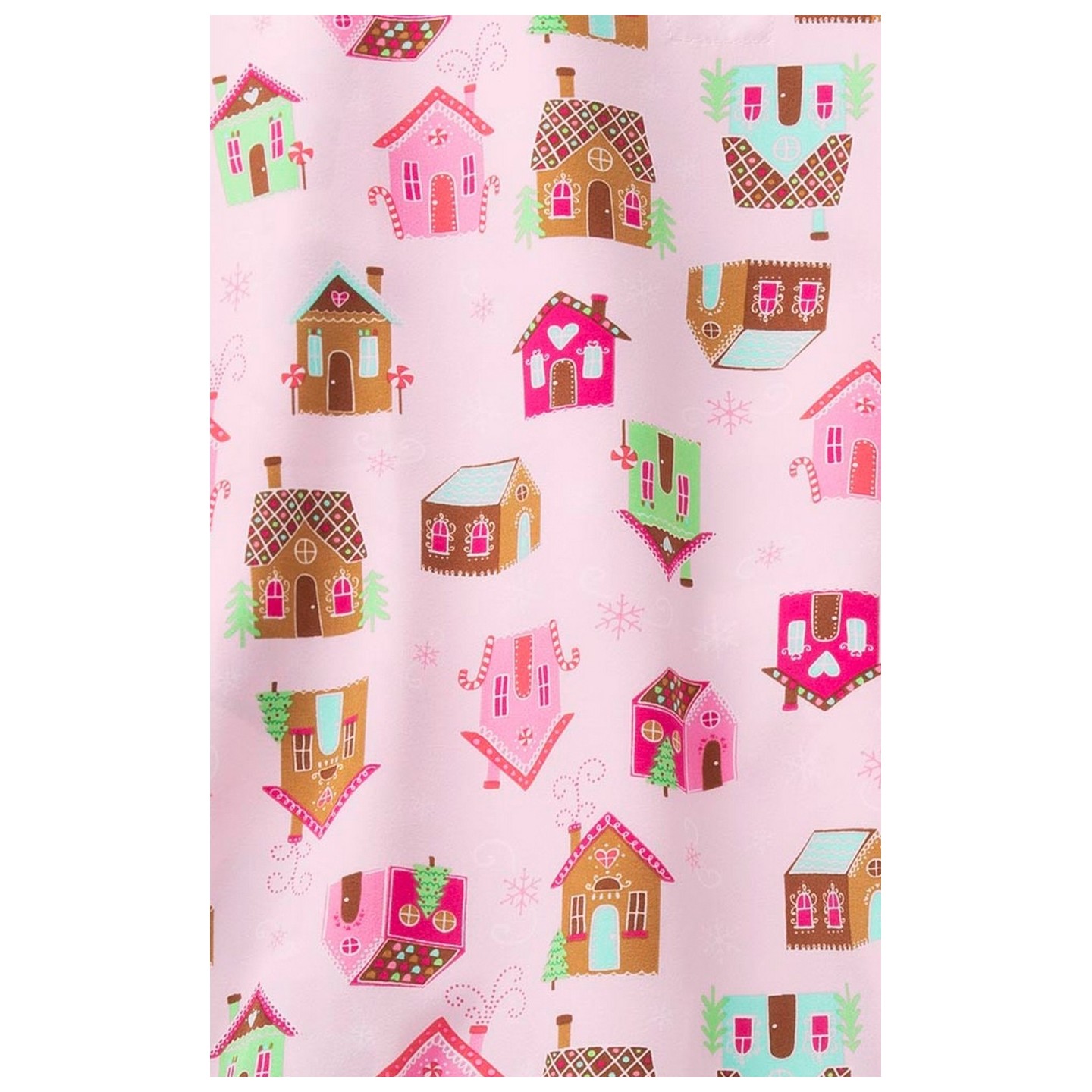 Z16213 Zoe + Chloe Haut Imprimée Encoches Cou - Snow Place Like Home