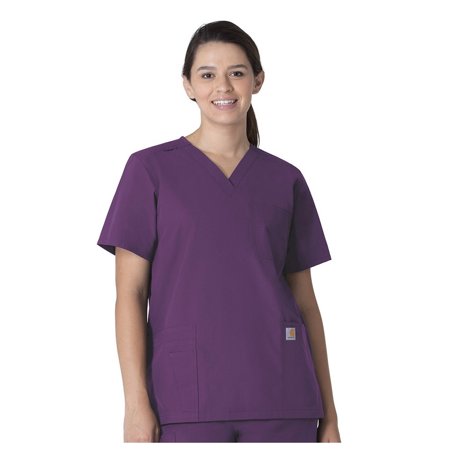 C15013 Carhartt Force Unisex Modern Fit V-Neck Top