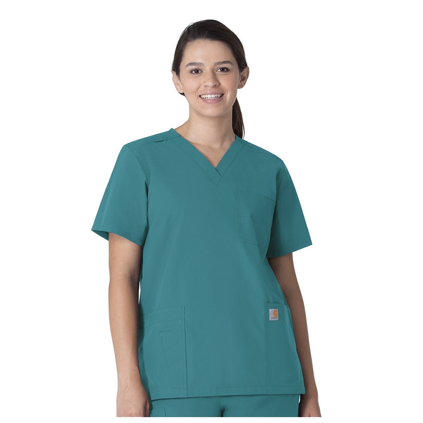 C15013 Carhartt Force Unisex Modern Fit V-Neck Top