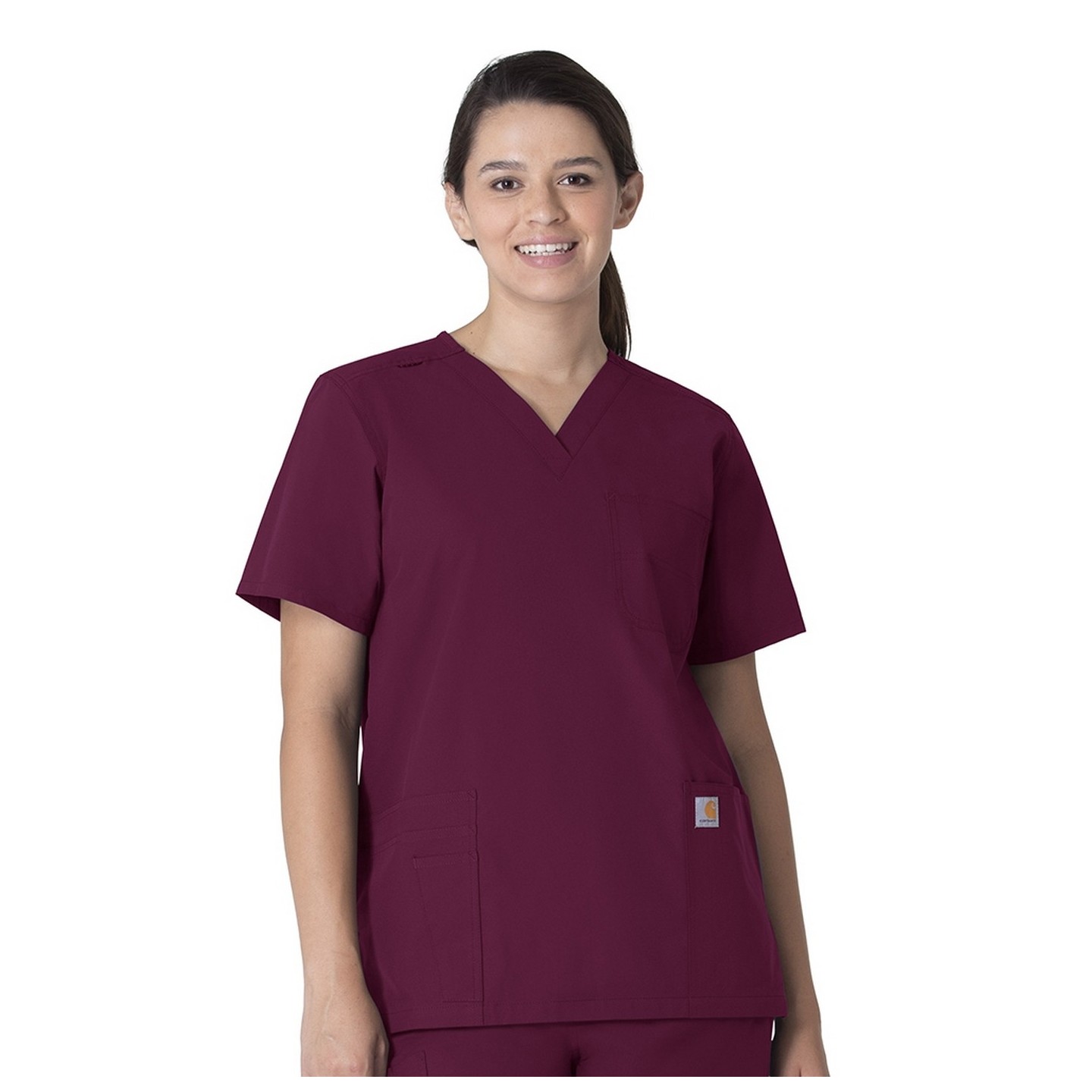 C15013 Carhartt Force Unisex Modern Fit V-Neck Top