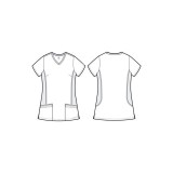 2245 Healing Hands Purple Label Yoga Juliet Top