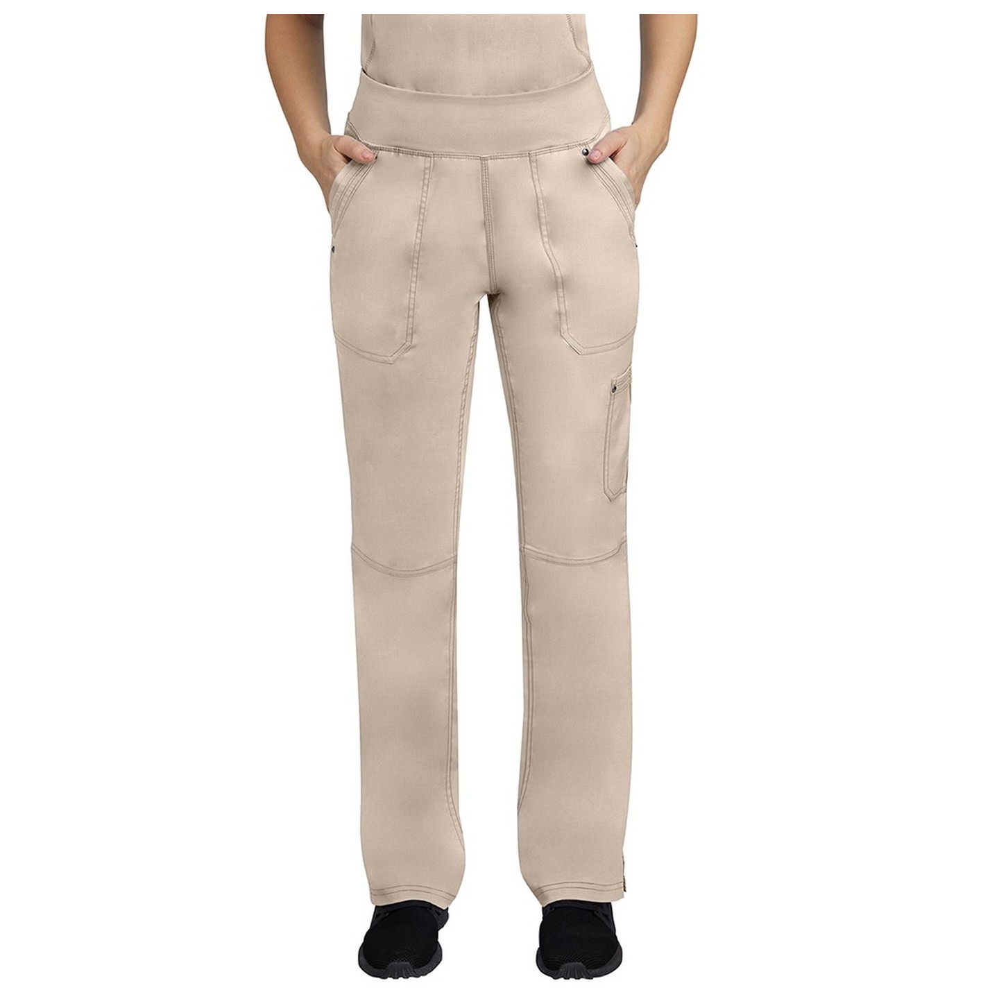 9133P Petite Healing Hands Purple Label Tori Yoga Scrub Pants