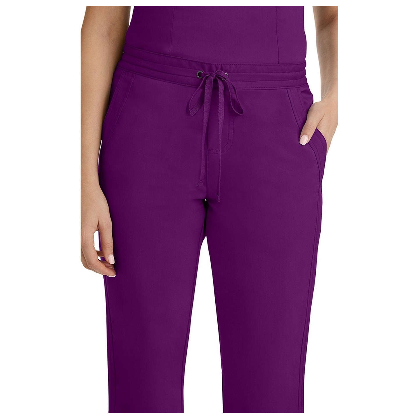 9095P Petite Healing Hands Purple Label Taylor Boot Cut Pant