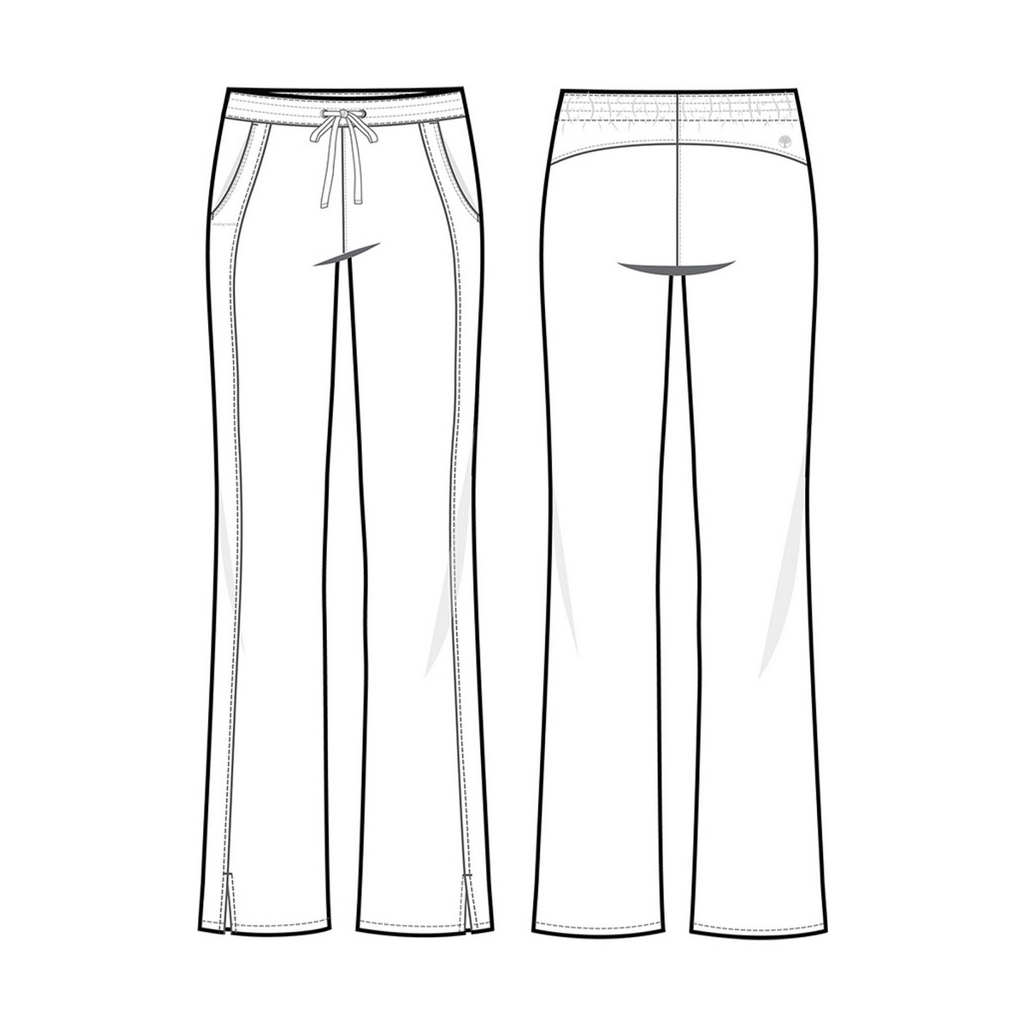 9095T Tall Healing Hands Purple Label Taylor Boot Cut Pant