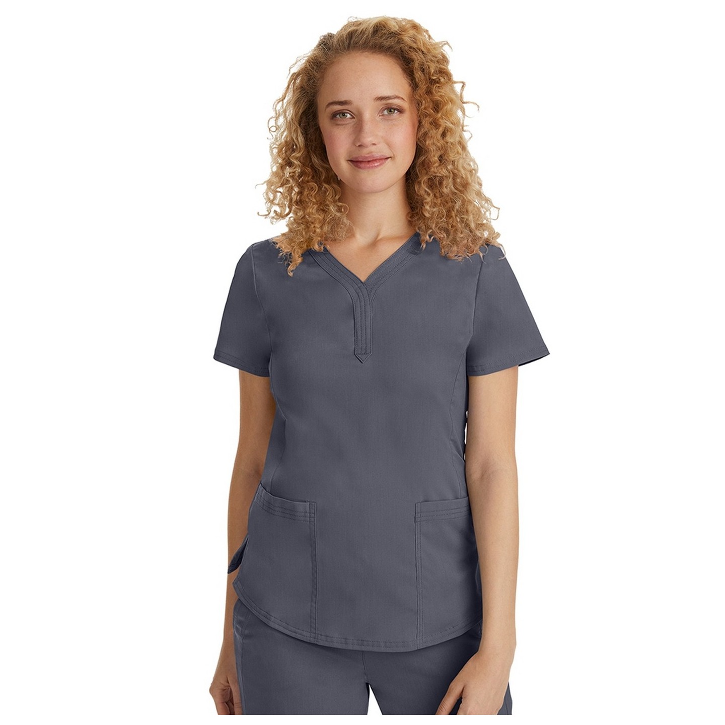 2167 Healing Hands Purple Label Jane Y-Neck Top