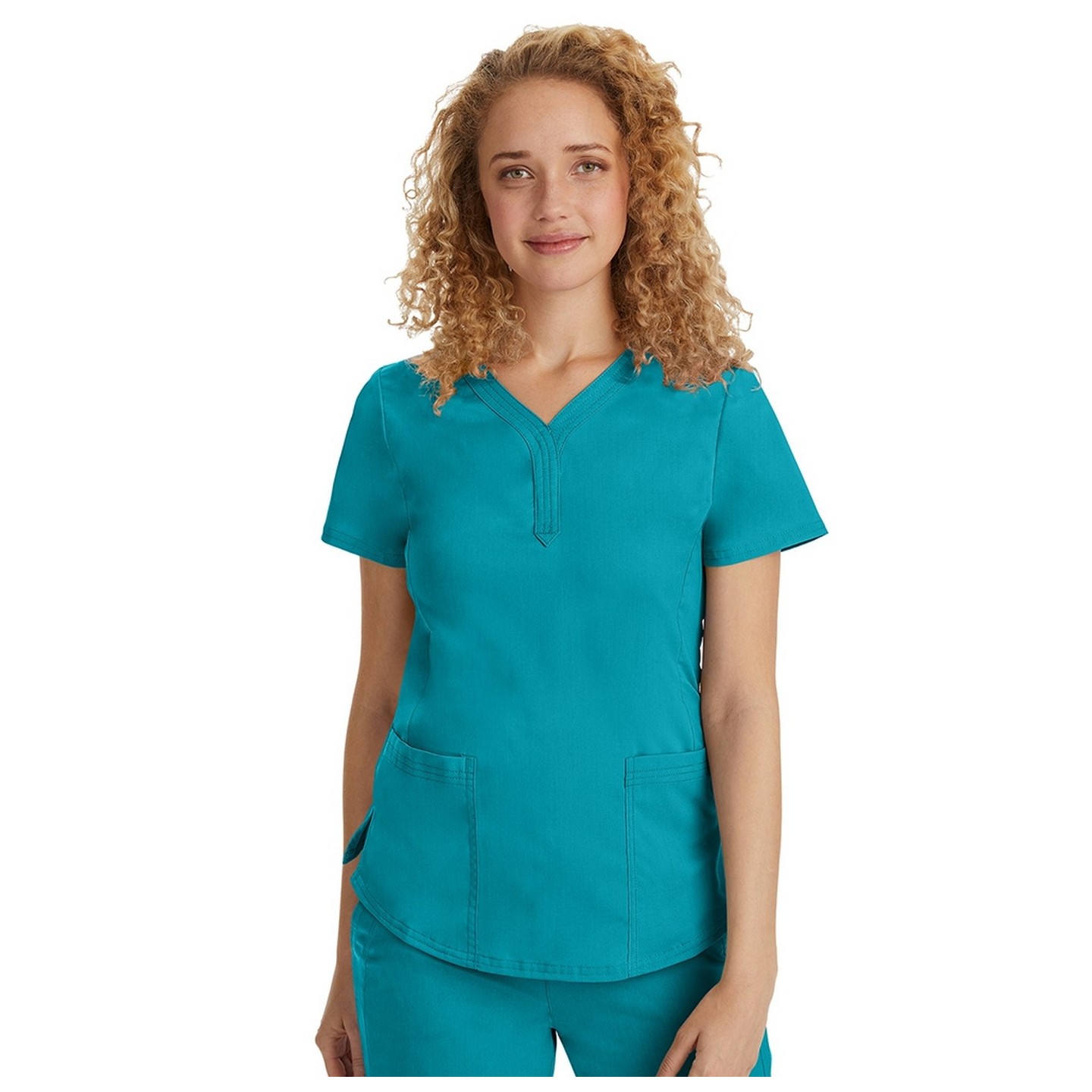 2167 Healing Hands Purple Label Jane Y-Neck Top