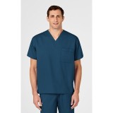 100 WonderWORK Unisex V-Neck Top with Chest Pocket