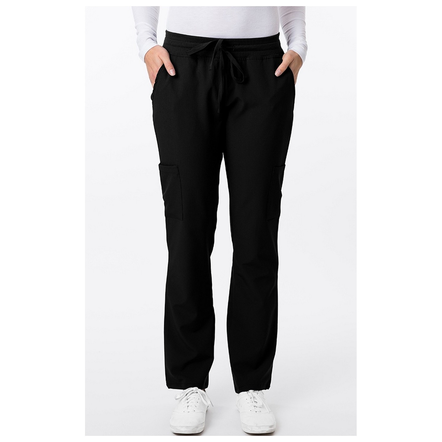 2200 Greentown 4 Flex Modern Waist Straight Leg Cargo Scrub Pants