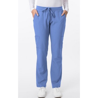 2200 Greentown 4 Flex – Pantalon de cargaison à jambe droite et taille moyenne