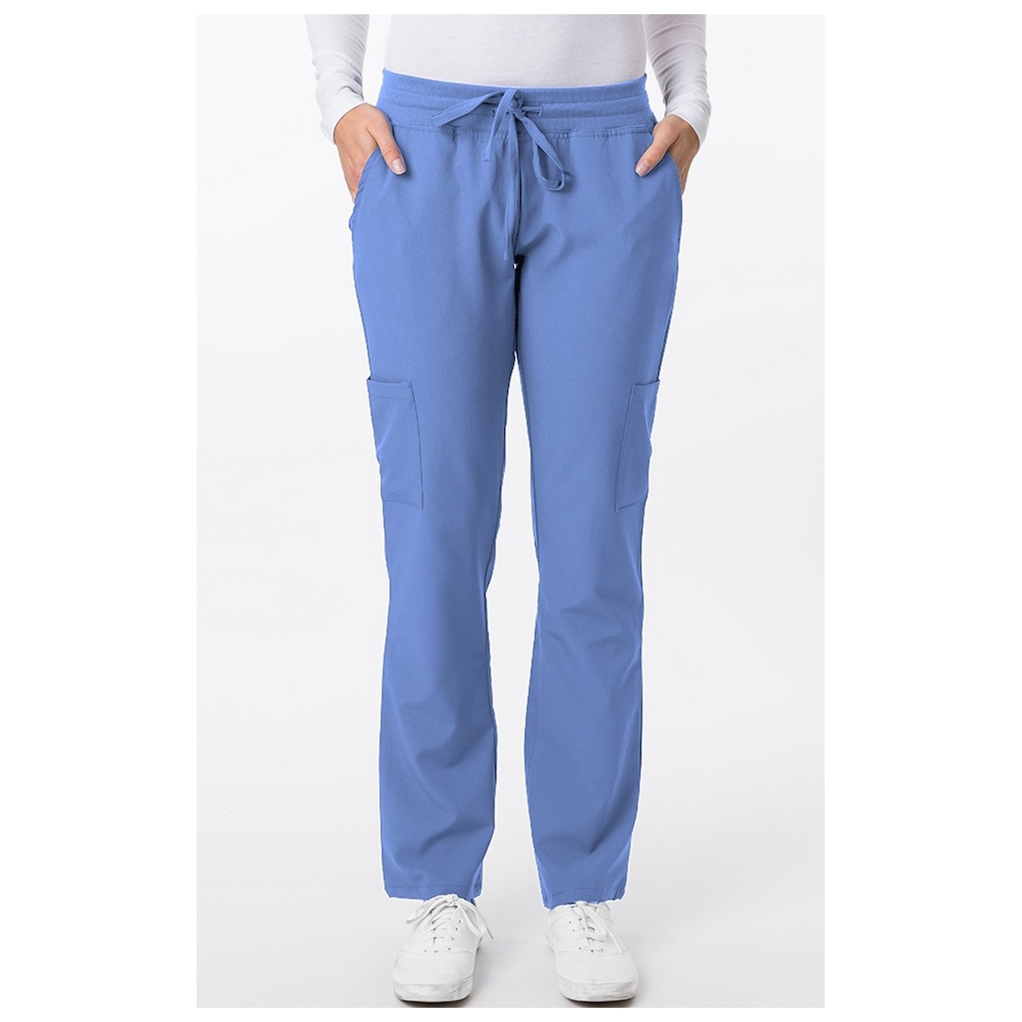 2200 Greentown 4 Flex Modern Waist Straight Leg Cargo Scrub Pants