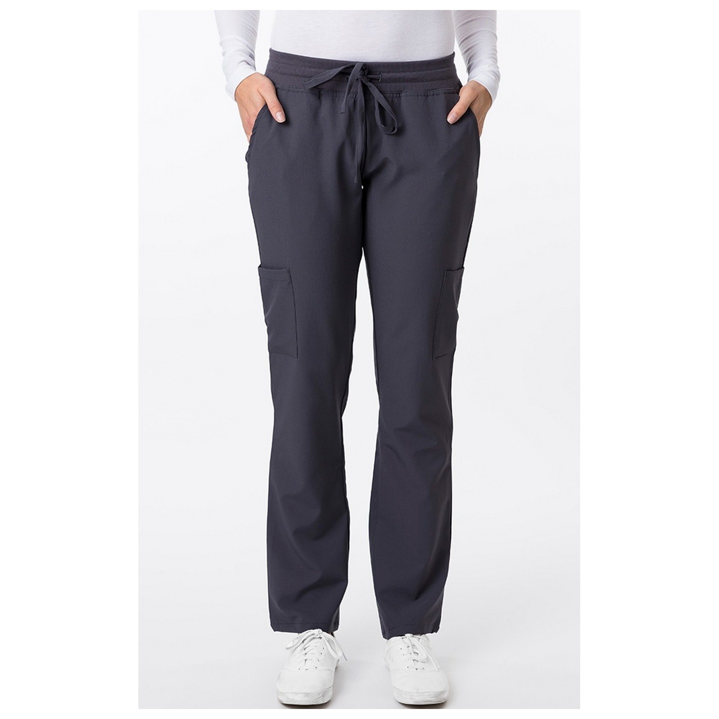 2200 Greentown 4 Flex Modern Waist Straight Leg Cargo Scrub Pants