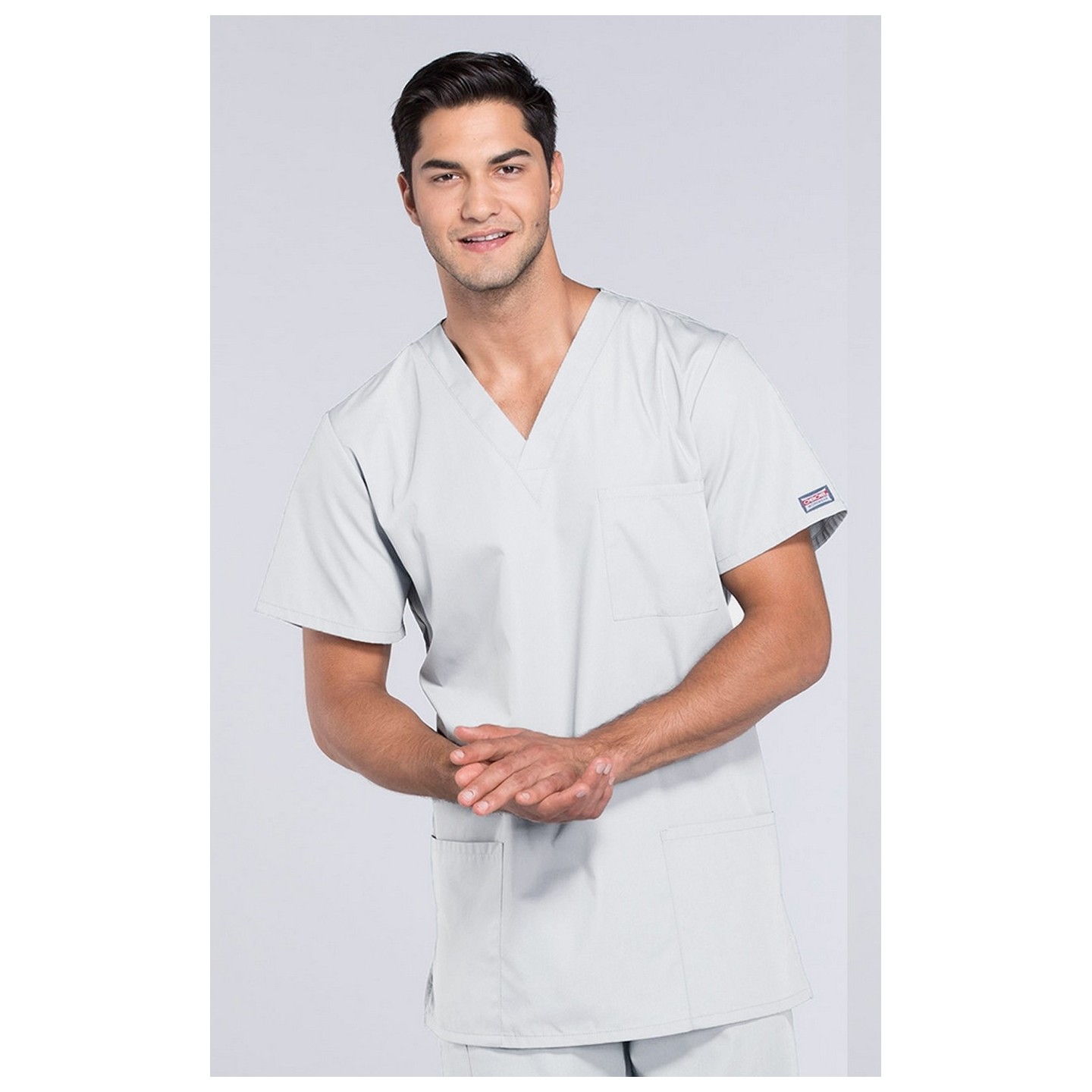 4876 Workwear Originals Unisex 3 Pocket V-Neck Top by Cherokee