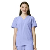 6855 W123 by WonderWink Unisex 4-Pocket Utility Top (Men's View)