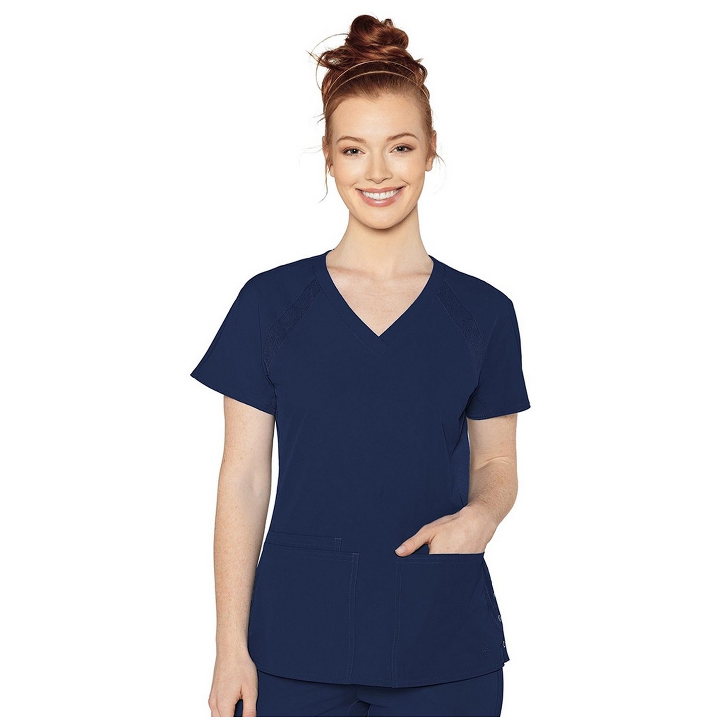 8470 Med Couture Peaches Haut d'Uniforme à Raglan