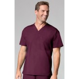 1006 Maevn CORE - Unisex V-Neck Top - Men's View - Wine