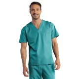 1706 RED PANDA Unisex V-Neck Top (Men's View)