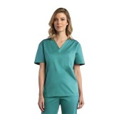 1706 Red Panda Haut Unisexe à Col en V par Maevn