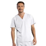 1706 RED PANDA Unisex V-Neck Top (Men's View)