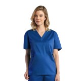 1706 Red Panda Unisex V-Neck Top by Maevn 