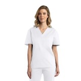 1706 Red Panda Unisex V-Neck Top by Maevn 