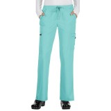 731P Petite koi Basics Pantalon Cargo Holly à Jambe Droite Holly