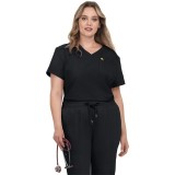 C100 Cureology Aura Modern V-Neck Top by koi