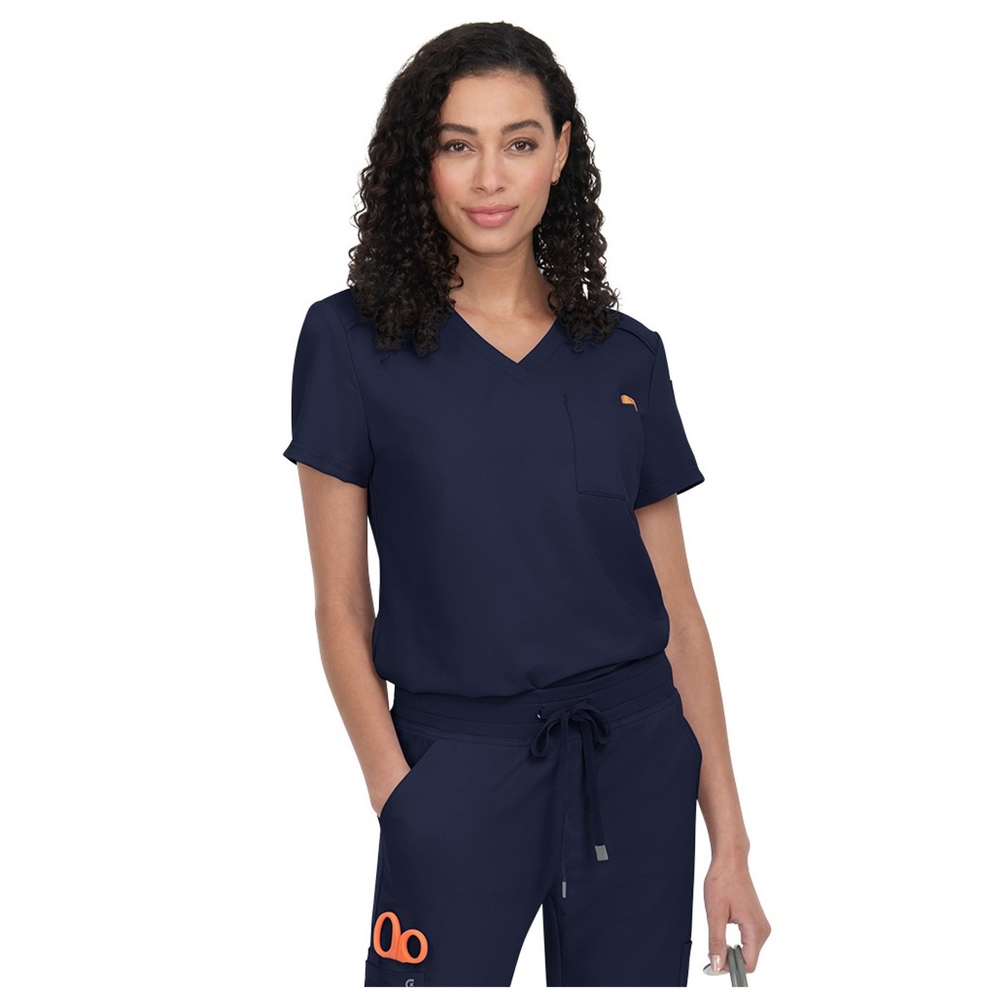 C100 Cureology Aura Modern V-Neck Top by koi