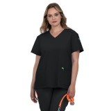 C101 Cureology Haut Cardi avec 2 Poches à Col en V par koi