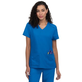 C100 Cureology Aura Modern V-Neck Top by koi