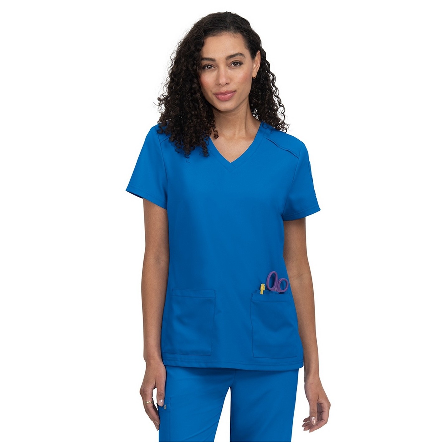 C100 Cureology Aura Modern V-Neck Top by koi