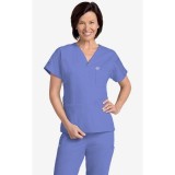 606T MOBB Unisex V-Neck Chest Pocket Scrub Top