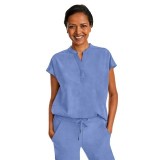 2152 Healing Hands Purple Label Journey Mandarin Collar Top