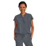 2152 Healing Hands Purple Label Journey Mandarin Collar Top