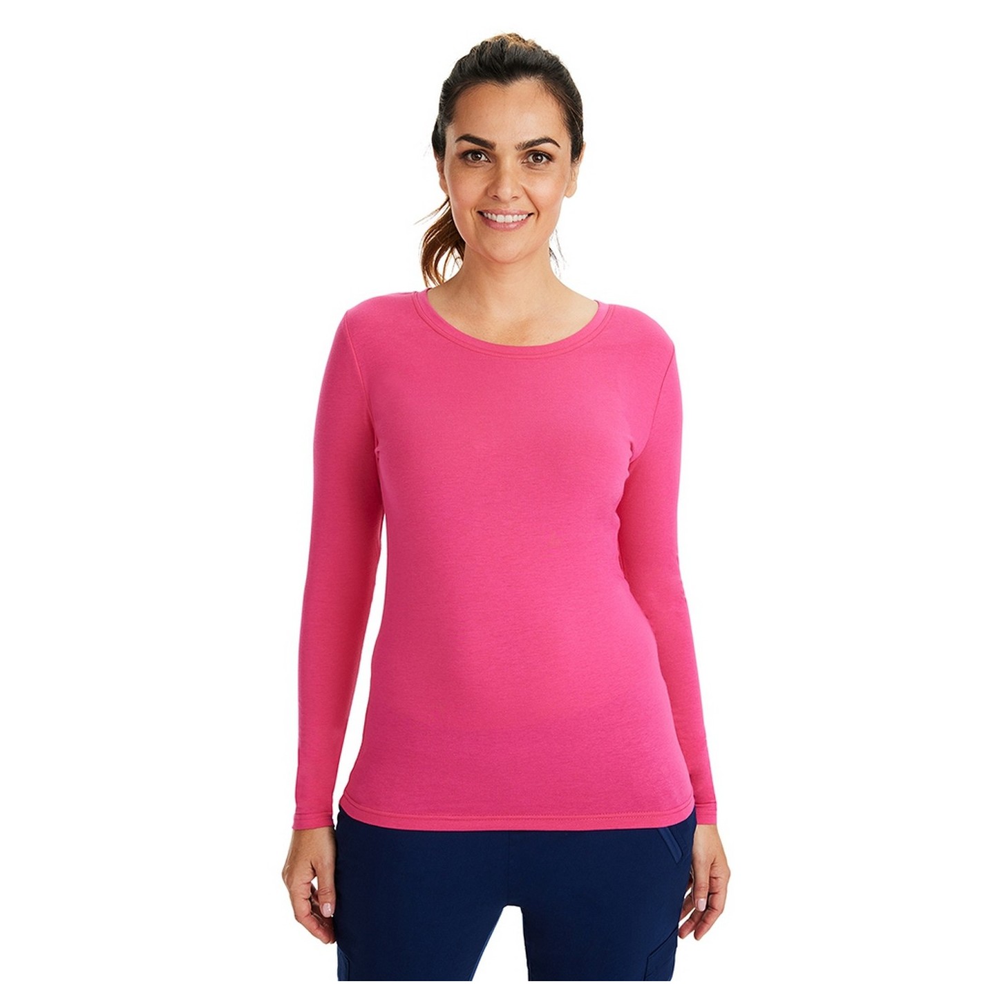 5047 Healing Hands Purple Label Melissa Long Sleeve Scrub Tee